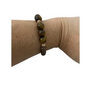 tigers eye jasper bracelet
